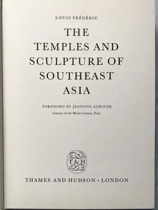 The Temples and Sculpture of Southeast Asia