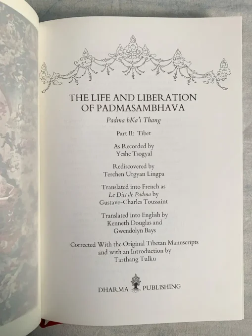 The Life and Liberation of Padmasambhava – 2 Volume Set