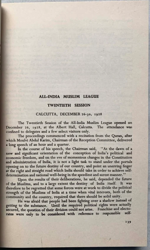 Foundations of Pakistan: All-india Muslim League Documents: 1906-1947 - Image 13