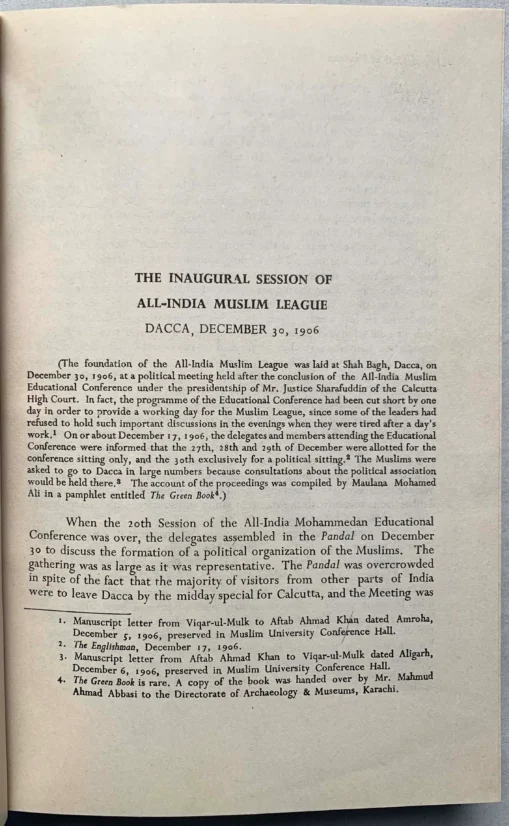 Foundations of Pakistan: All-india Muslim League Documents: 1906-1947 - Image 8