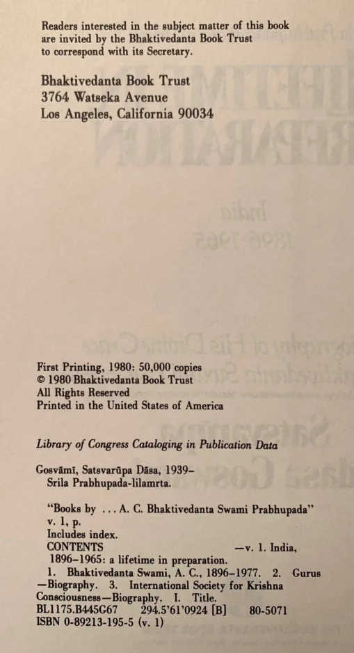 Srila Prabhupāda-līlāmṛta, Volume 1 and 2 - Image 5