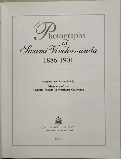Photographs of Swami Vivekananda 1886-1901 - Image 6