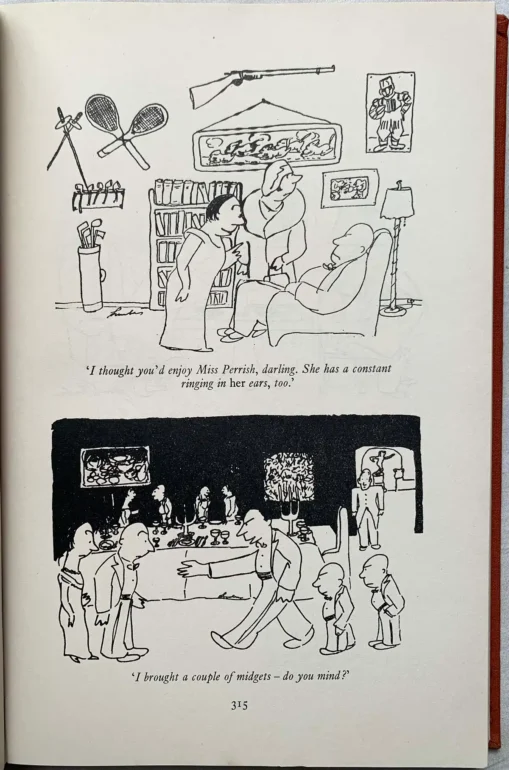 Vintage Thurber A Collection, in Two Volumes, of the Best Writings and Drawings of James Thurber