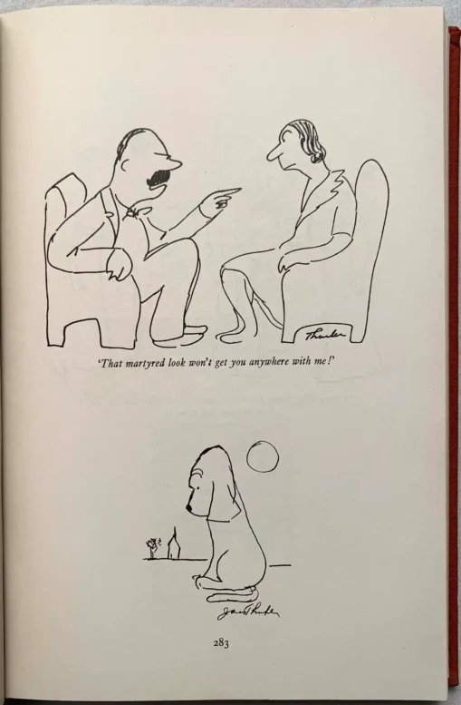 Vintage Thurber A Collection, in Two Volumes, of the Best Writings and Drawings of James Thurber