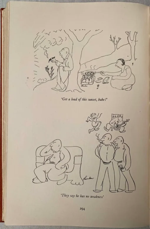 Vintage Thurber A Collection, in Two Volumes, of the Best Writings and Drawings of James Thurber