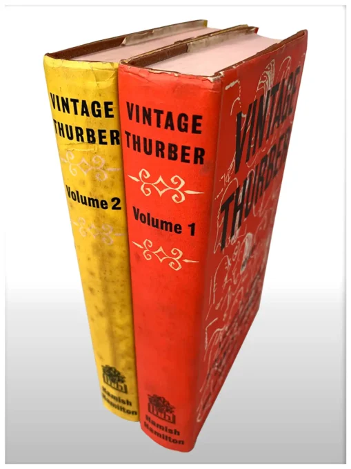 Vintage Thurber A Collection, in Two Volumes, of the Best Writings and Drawings of James Thurber