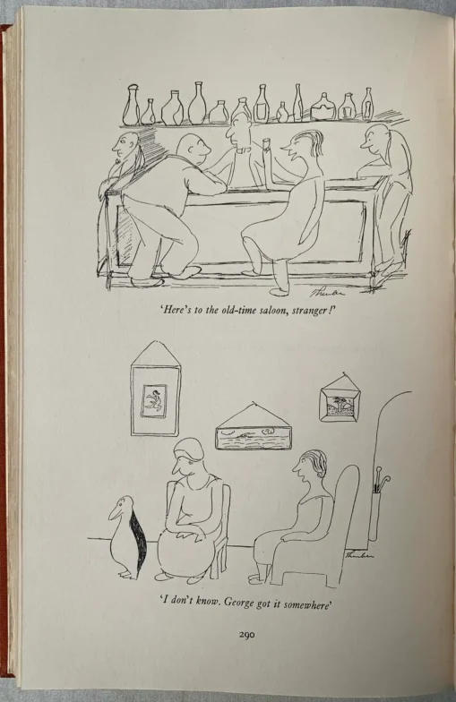 Vintage Thurber A Collection, in Two Volumes, of the Best Writings and Drawings of James Thurber