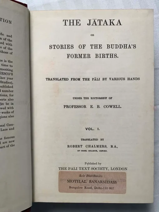 The Jātaka or Stories of the Buddha's Former Births - Image 4