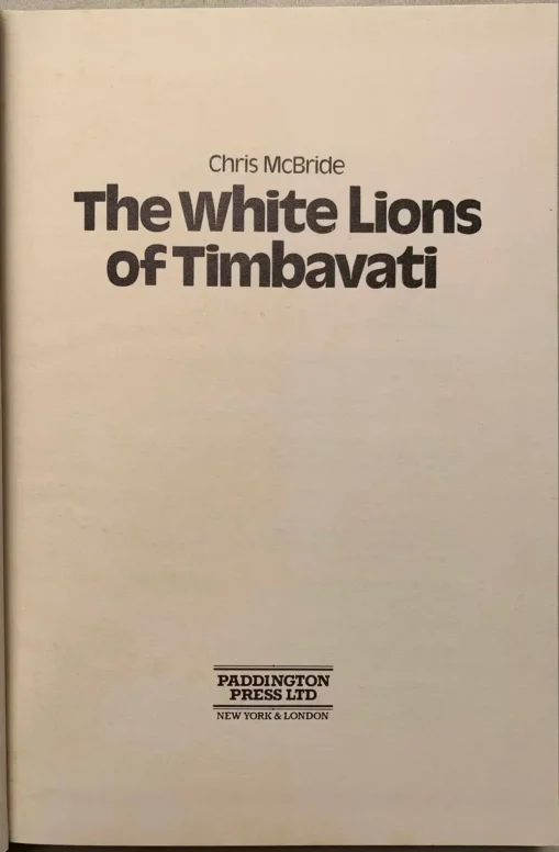 The White Lions of Timbavati - Image 7
