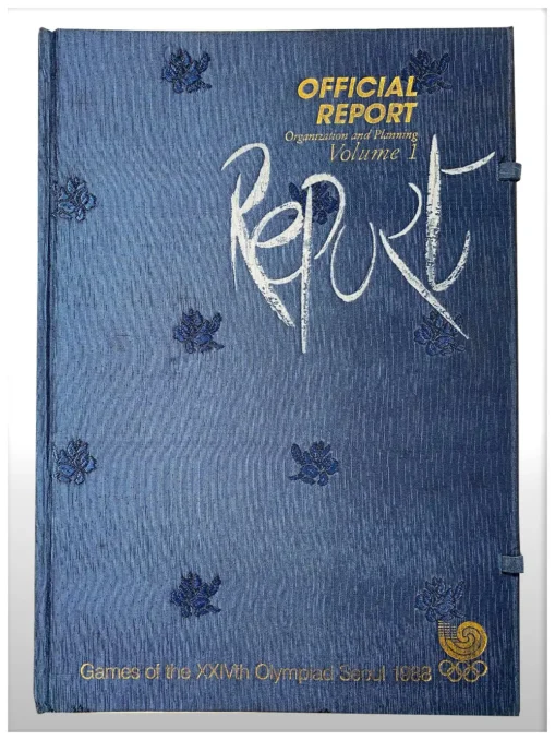 Report - Official Report 2 Vol Set - Games Of The XXIVth Olympiad Seoul - Image 20