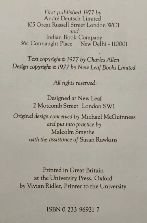 Baj - A Scrapbook Of British India 1877-1947
