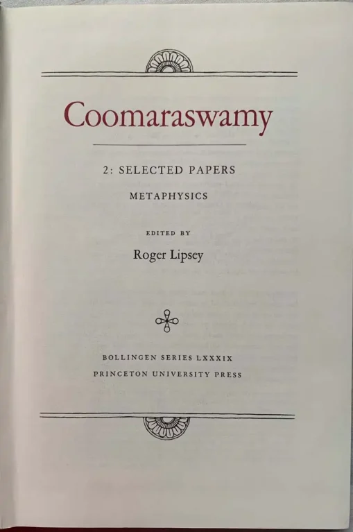 Coomaraswamy 2 Vol Set - Image 14
