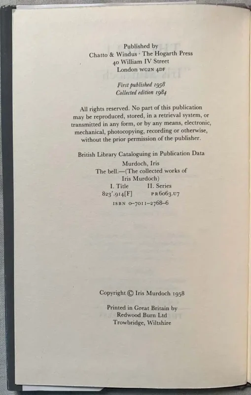 The Collected Works of Iris Murdoch - 9 Vol Set - Image 19