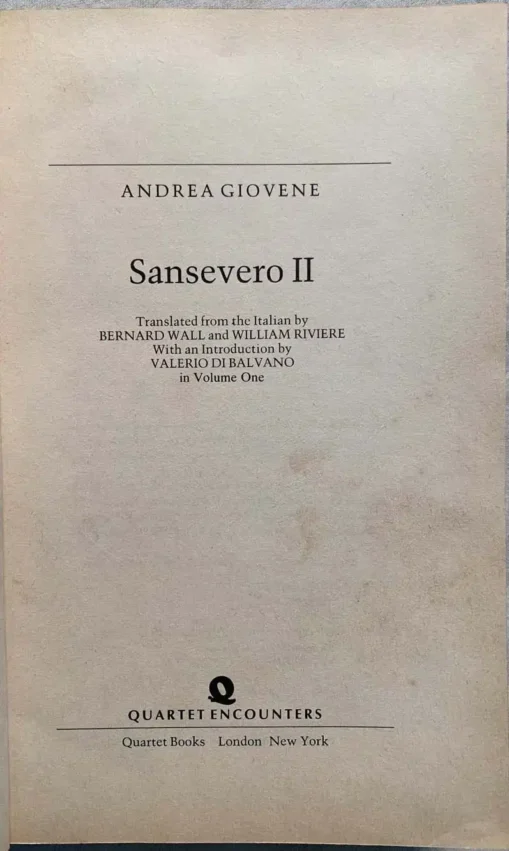 Sansevero 2 Vol Set - Image 7