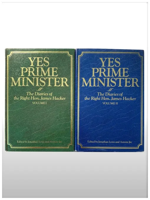 Yes Prime Minister The Diaries Of The Right Hon. James Hacker 2 Vol Set - Image 2