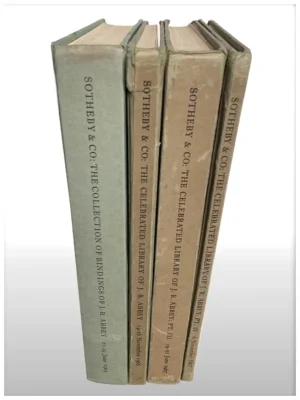 Catalogue of The Celebrated Library of Major J. R. Abbey 4 Vol Set