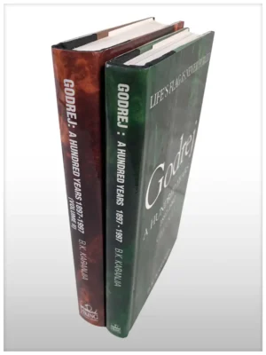 Vol. 1: Life’s Flag Is Never Furled. Godrej – A Hundred Years 1897-1997. Vol. 2: The builder also grows. 2 Volume Set-2914