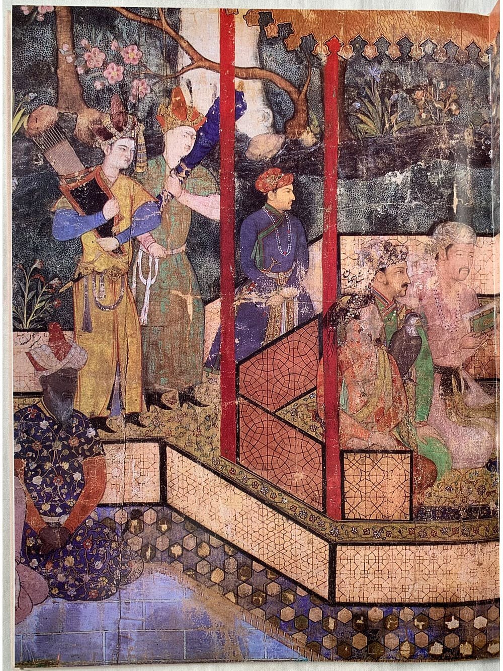 Humayun’s Garden Party Princes Of The House…Mughal Painting